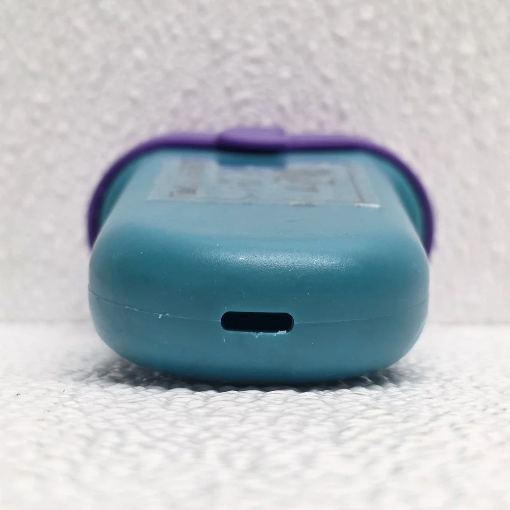 Vintage 1993 Caboodles Plastic Purple & Blue Teal Green Razor Case Holder